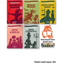 İş Bankası Kültür Yayınları Robin Hood Kayıp Dünya Monte Cristo Kontu Küçük Kadınlar David Copperfield