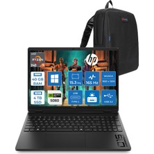 Hp Hyperx Omen 15 Amd Ryzen 5 240 40GB Ddr5 4tb SSD Geforce RTX5060 8gb Windows 11 Home 15.3" Wuxga (1920X1200) IPS 300NITS 165Hz Oyuncu Bilgisayarı HOD2QW3EAH22 + Zetta Çanta