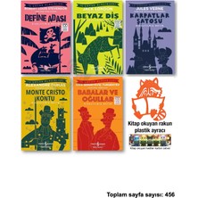 İş Bankası Kültür Yayınları Define Adası Beyaz Diş Karpatlar Şatosu Monte Cristo Kontu Babalar ve Oğullar