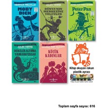 İş Bankası Kültür Yayınları Moby Dick Dünya Nın Merkezine Yolculuk Peter Pan Denizler Altında Yirmi Bin Fersah Küçük Kadınlar