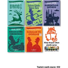 İş Bankası Kültür Yayınları Bambi Seksen Günde Dünya Turu Karpatlar Şatosu Denizler Altında Yirmi Bin Fersah Babalar ve Oğullar