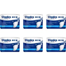 Giggles Erkek Mesane Pedi Medium Bladder Pad 6X20 Paket 120 Adet M