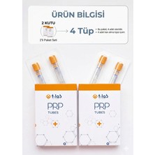 T-Lab Orijinal Prp Tubes  2 Paket 4 Tüp
