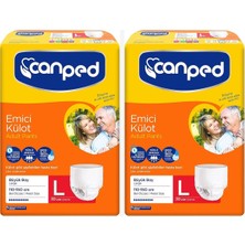 Canped Emici Külot L Beden Büyük Boy Hasta Bezi 60 Adet 2X30 Paket