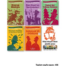 İş Bankası Kültür Yayınları Kayıp Dünya Don Kişot Un Serüvenleri Tuhaf Bir Yılbaşı Öyküsü Sherlock Holmes ve Dörtlerin Yemini Babalar Oğullar