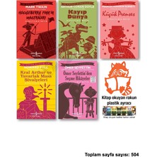 İş Bankası Kültür Yayınları Huckleberry Finn Kayıp Dünya Küçük Prenses Kral Arthur ve Yuvarlak Masa Şövalyeleri Ömer Seyfettin Den Seçme Hik Yeler