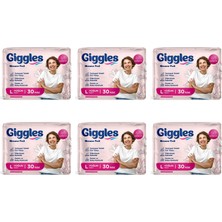 Giggles Kadın Mesane Pedi Large Bladder Pad 6X20 Paket 120 Adet L