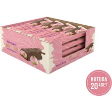 Patiswiss Patislove Antep Fıstıklı Krema ve Pişmaniye Dolgulu Sütlü Çikolata, 40G x 20 Adet