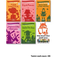 İş Bankası Kültür Yayınları Tom Sawyer Küçük Prenses Mutlu Prens Değirmenimden Mektuplar Yeşilin Kızı Anne