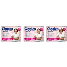 Giggles Kadın Mesane Pedi Large Bladder Pad 3X20 Paket 60 Adet L