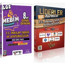 Yargı Yayınevi Lgs Mebim T.c. Inkılap Tarihi 8 Adet Genel Deneme - Liderler 7X20 Deneme