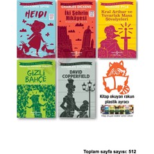 İş Bankası Kültür Yayınları Heidi Iki Şehrin Hik Yesi Kral Arthur ve Yuvarlak Masa Şövalyeleri Gizli Bahçe David Copperfield