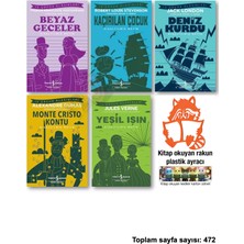İş Bankası Kültür Yayınları Beyaz Geceler Kaçırılan Çocuk Deniz Kurdu Monte Cristo Kontu Yeşil Işın
