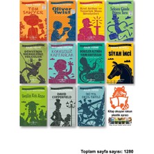İş Bankası Kültür Yayınları Tom Sawyer Oliver Twist Kral Arthur ve Yuvarlak Masa Şövalyeleri Seksen Günde Dünya Turu Nın Merkezine Yolculuk Korkusuz Kaptanlar Denizler Altında Yirmi Bin Fersah Siyah Inci Yeşilin Kızı Anne David