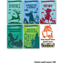 İş Bankası Kültür Yayınları Bambi Vahşetin Çağrısı Heidi Denizler Altında Yirmi Bin Fersah Büyük Umutlar