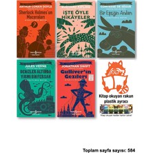İş Bankası Kültür Yayınları Sherlock Holmes Işte Öyle Hik Yeler Bir Eşeğin Anıları Denizler Altında Yirmi Bin Fersah Gulliver In Gezileri