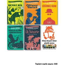 İş Bankası Kültür Yayınları Beyaz Diş Oliver Twist Görünmez Adam Denizler Altında Yirmi Bin Fersah Üç Silahşörler