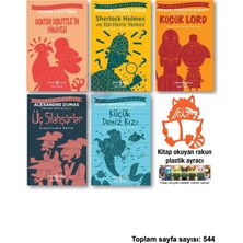İş Bankası Kültür Yayınları Doktor Dolittle In Hik Yesi Sherlock Holmes ve Dörtlerin Yemini Küçük Lord Üç Silahşörler Deniz Kızı
