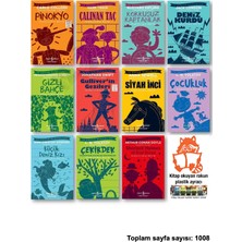 İş Bankası Kültür Yayınları Pinokyo Çalınan Taç Korkusuz Kaptanlar Deniz Kurdu Gizli Bahçe Gulliver In Gezileri Siyah Inci Çocukluk Küçük Kızı Çekirdek Sherlock Holmes ve Kızıl Dosya