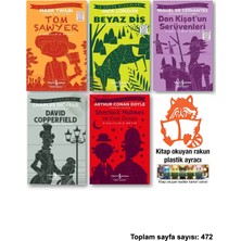 İş Bankası Kültür Yayınları Tom Sawyer Beyaz Diş Don Kişot Un Serüvenleri David Copperfield Sherlock Holmes ve Kızıl Dosya