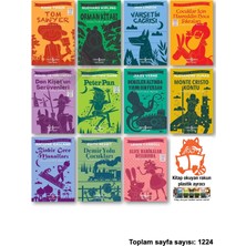 İş Bankası Kültür Yayınları Tom Sawyer Orman Kitabı Vahşetin Çağrısı Çocuklar Için Nasreddin Hoca Fıkraları Don Kişot Un Serüvenleri Peter Pan Denizler Altında Yirmi Bin Fersah Monte Cristo Kontu Binbir Gece Masalları Demir