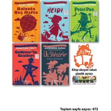 İş Bankası Kültür Yayınları Balonla Beş Hafta Heidi Peter Pan Gulliver In Gezileri Üç Silahşörler