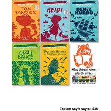 İş Bankası Kültür Yayınları Tom Sawyer Heidi Deniz Kurdu Gizli Bahçe Sherlock Holmes ve Dörtlerin Yemini