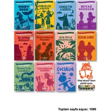 İş Bankası Kültür Yayınları Moby Dick Robinson Crusoe Vahşetin Çağrısı Beyaz Geceler Iki Şehrin Hik Yesi Sherlock Holmes Işte Öyle Yeler Küçük Lord Demir Yolu Çocukları Alice Harikalar Diyarında Çocukluk