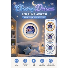 Mars Concept Çocuk Odası Ultraman Temalı LED Tavan  & Duvar  Lambası  50CM │ 3 Renk  Işık - Günışığı / Sarı / Beyaz