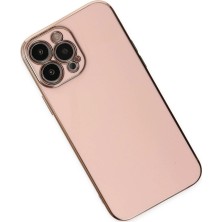 Evimdeyokyok Apple Iphone 15 Pro Max Kılıf Volet Silikon - Pembe Tdrtr