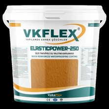 Vkflex ELASTICPOWER-250 -5 Kg-Silis Takviyeli Elastik Su Yalıtım Kaplaması