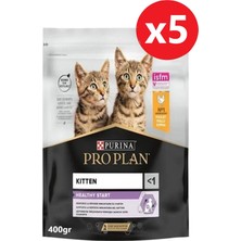 Pro Plan Junior Tavuklu Yavru Kedi Maması 5X400 gr