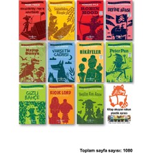 İş Bankası Kültür Yayınları Huckleberry Finn Söğütlükte Rüzg Robin Hood Define Adası Kayıp Dünya Vahşetin Çağrısı Hik Yeler Peter Pan Gizli Bahçe Küçük Lord Yeşilin Kızı Anne