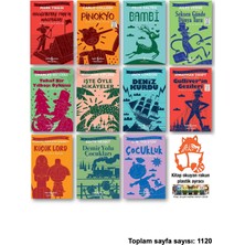 İş Bankası Kültür Yayınları Huckleberry Finn Pinokyo Bambi Seksen Günde Dünya Turu Tuhaf Bir Yılbaşı Öyküsü Işte Öyle Hik Yeler Deniz Kurdu Gulliver In Gezileri Küçük Lord Demir Yolu Çocukları Çocukluk
