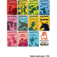 İş Bankası Kültür Yayınları Huckleberry Finn Robinson Crusoe Beyaz Diş Vahşetin Çağrısı Ömer Seyfettin Den Seçme Hik Yeler Bir Eşeğin Anıları Sherlock Holmes ve Dörtlerin Yemini Siyah Inci Alice Harikalar Diyarında Küçük