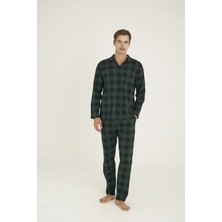 Uslucan Alışveriş Kocabey 9209 Erkek Apaj Yaka Pijama Takım
