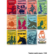 İş Bankası Kültür Yayınları Robin Hood Define Adası Yalnız Efe Seksen Günde Dünya Turu Notre Dame In Kamburu Tuhaf Bir Yılbaşı Öyküsü Eşeğin Anıları Sherlock Holmes ve Dörtlerin Yemini Monte Cristo Kontu Siyah Inci Iki Yıl Okul