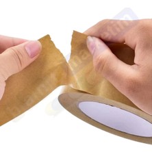 Evimdeyokyok Silikonlu Kraft Kağıt Koli Bandı 45 mm x 40 mt Tdrtr