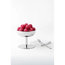 Kitchen Life Stainles Steel Ayaklı Sunumluk Paslanmaz Çelik Çereszlik Kase