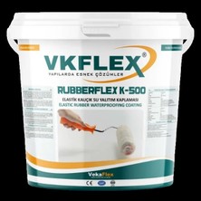 Vkflex Rubberflex K-500 -1 Kg- Sıvılaştırışmış Kauçuk Elastomer Su Yalıtım Kaplaması
