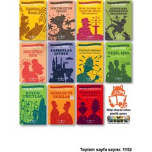 İş Bankası Kültür Yayınları Söğütlükte Rüzg Doktor Ox Un Deneyi Kral Arthur ve Yuvarlak Masa Şövalyeleri Dünya Nın Merkezine Yolculuk Dolittle In Hik Yesi Karpatlar Şatosu Sherlock Holmes Dörtlerin Yemini Yeşil Işın Büyük