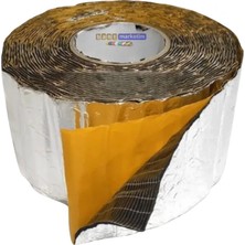 Evimdeyokyok Oto Ses Yalıtımı 3mm Alüminyum Kaplı Kauçuk 10CM x 10MT Tdrtr