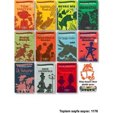 İş Bankası Kültür Yayınları Tom Sawyer Söğütlükte Rüzg Beyaz Diş Orman Kitabı Kayıp Dünya Sherlock Holmes Bir Eşeğin Anıları Gulliver In Gezileri Üç Silahşörler David Copperfield ve Kızıl Dosya