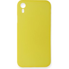 Evimdeyokyok Apple Iphone Xr Kılıf Pp Ultra Ince Kapak - Sarı Tdrtr