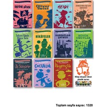 İş Bankası Kültür Yayınları Define Adası Oliver Twist Heidi Doktor Ox Un Deneyi Seksen Günde Dünya Turu Hik Yeler Karpatlar Şatosu Büyük Umutlar Üç Silahşörler Çocukluk Ilkgençlik