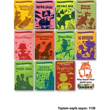 İş Bankası Kültür Yayınları Söğütlükte Rüzg Define Adası Beyaz Diş Kayıp Dünya Küçük Prenses Sherlock Holmes Peter Pan Oz Büyücüsü Yeşil Işın Büyük Umutlar Ilkgençlik