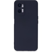 Evimdeyokyok Realme 9i 4g Kılıf Nano Içi Kadife Silikon - Lacivert Tdrtr