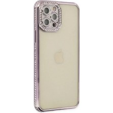 Uravas Store Iphone 12 Pro Kılıf Joke Taşlı  - Mor