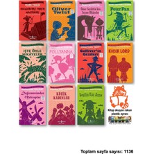 İş Bankası Kültür Yayınları Huckleberry Finn Oliver Twist Ömer Seyfettin Den Seçme Hik Yeler Peter Pan Işte Öyle Pollyanna Gulliver In Gezileri Küçük Lord Değirmenimden Mektuplar Kadınlar Yeşilin Kızı Anne