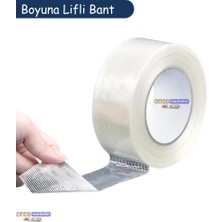 Evimdeyokyok Yırtılmaya Karşı Dirençli, Yüksek Yapışma Gücü Boyuna Lifli Bant 50MMX50MT Tdrtr